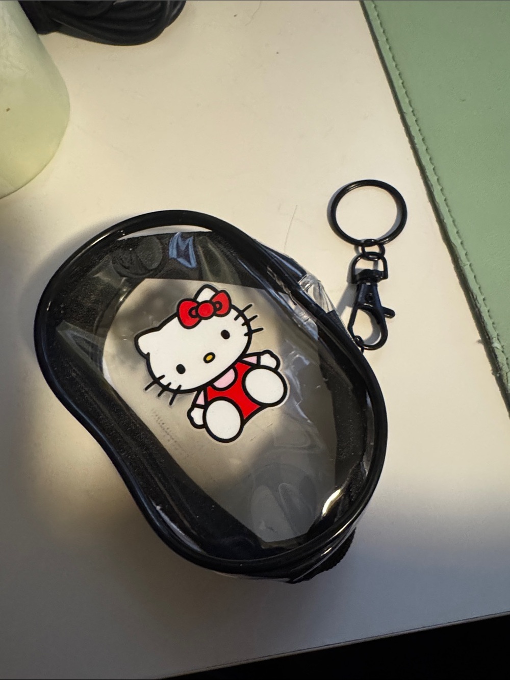 Hello Kitty Red and White Ramen Bowl Set and free gift! - Picture 2 of 2